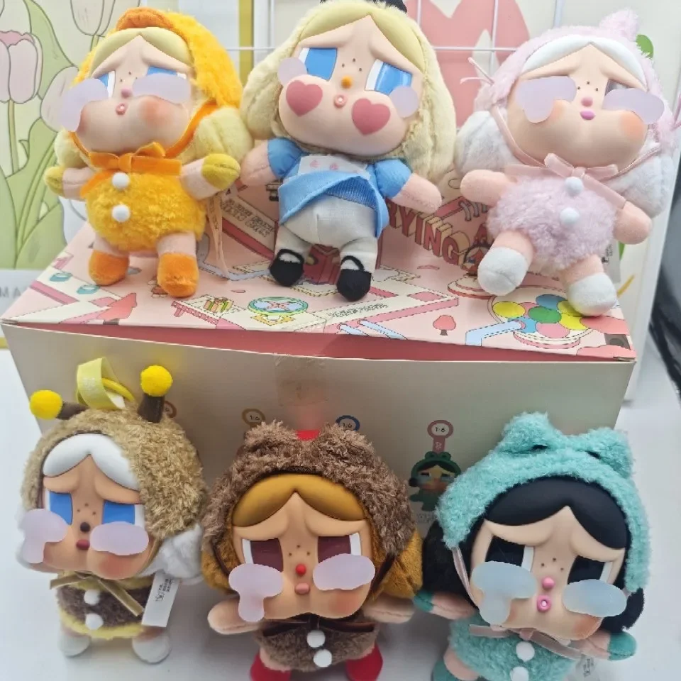 

Kawaii Crybaby Blind Box Crying Again Series Vinyl Doll Toy Animal Pendant Keychain Mystery Box Gift High Quality Version Plush