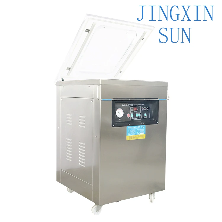 DZ 400 Single Chamber Industrial Vacuum Packing Machine for Food Packaging Vacuum Sealer for Meat Cheese Snacks Coffee Grains