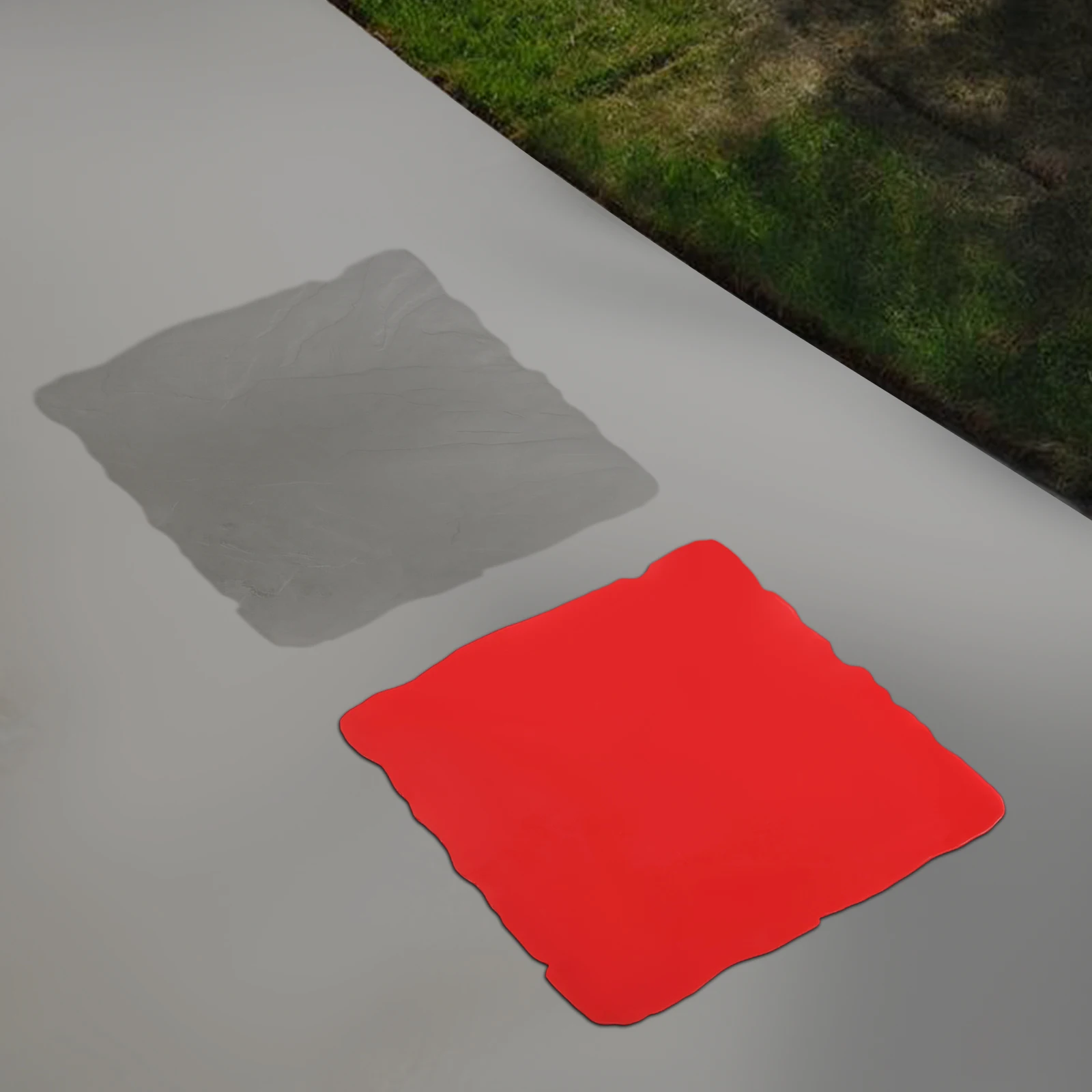 50x50cm Concrete Stamp Mat Concrete Stamp Molds Polyurethane Stone Pattern for Anti-Slip Flooring