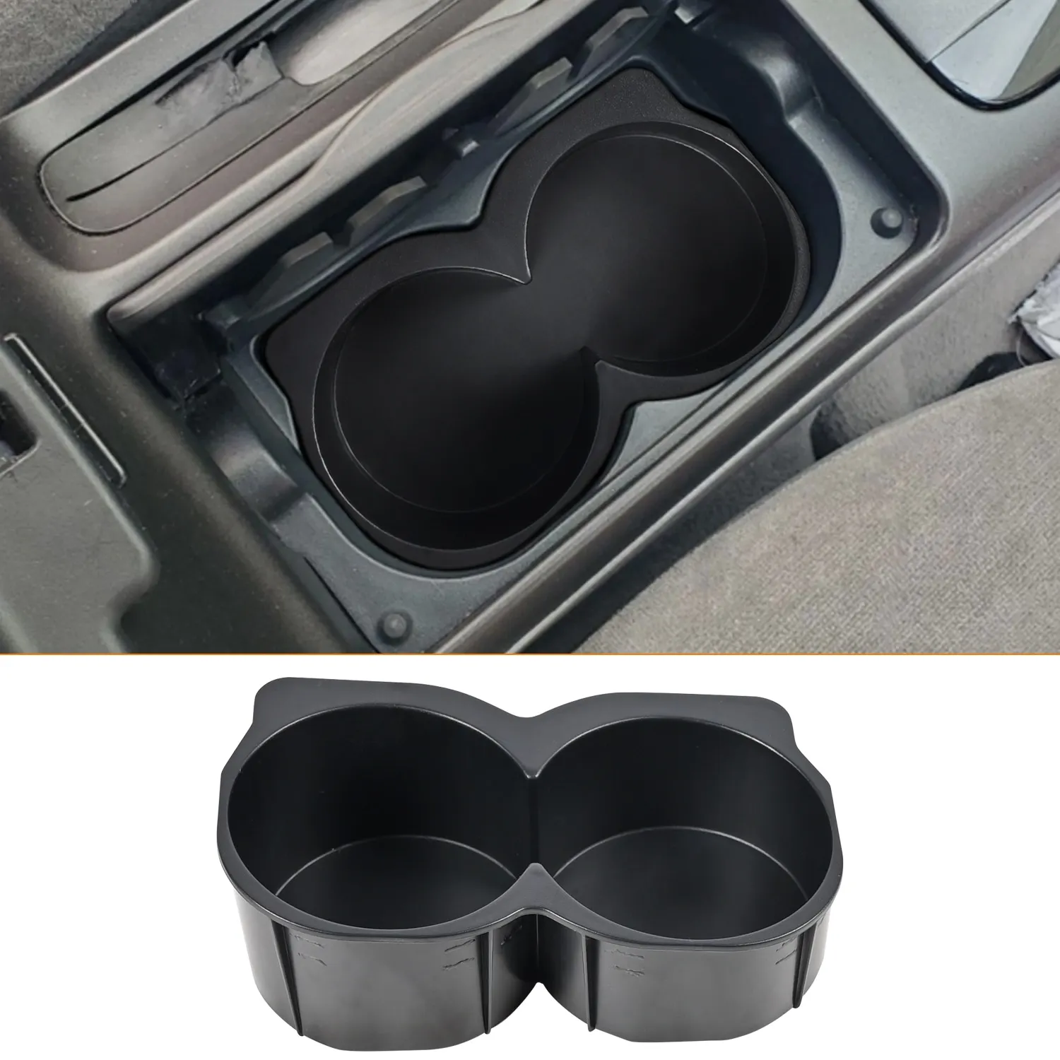 Cupholder Upgrade Matte Black Car Interior Drink Holder Cup Holder For Toyota Camry 2002-2006 for Toyota Solara 2004-2008