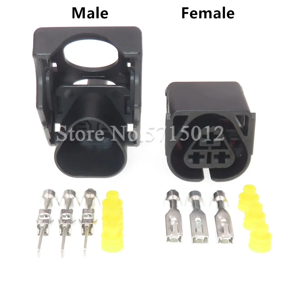 3 Hole 12521437985 12527519996 2848393 Automotive Lgnition Coil Plug Waterproof Wire Socket For BMW
