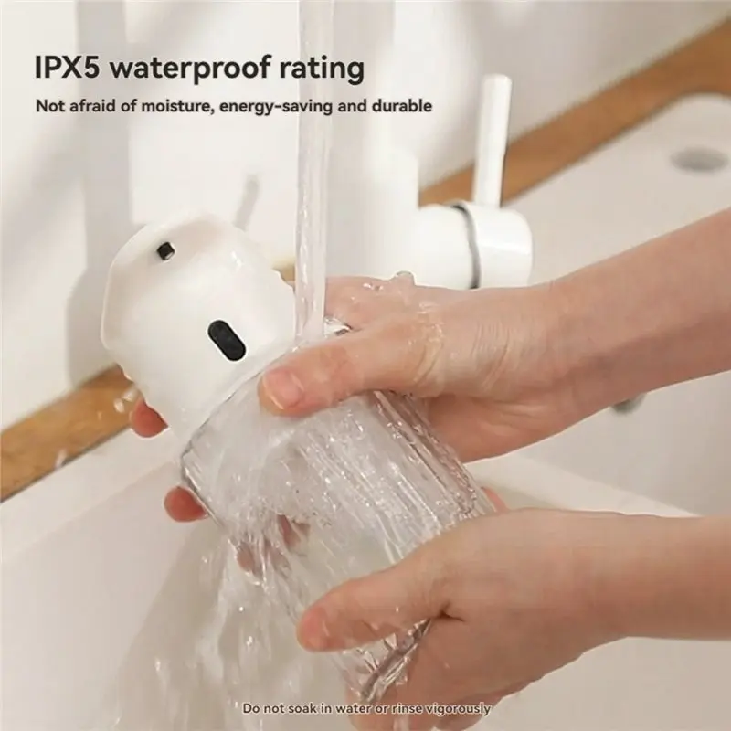 【ESSENTIALS 】300Ml Automatic Liquid Soap Dispenser Rechargeable Gel Soap Dispenser Touchless Hand For Bathroom Kitchen B
