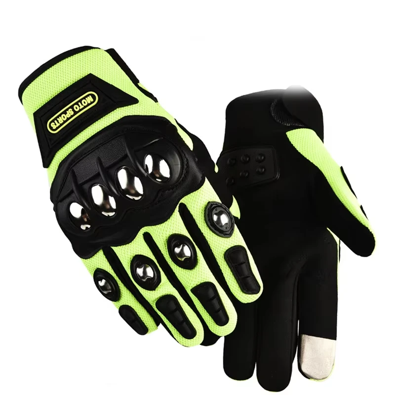 

Tactical Gloves Steel Safety Outdoor Cycling Equipment Brass Knuckle Motorcycle Powersports Racing Bicycle Self Defence For Man