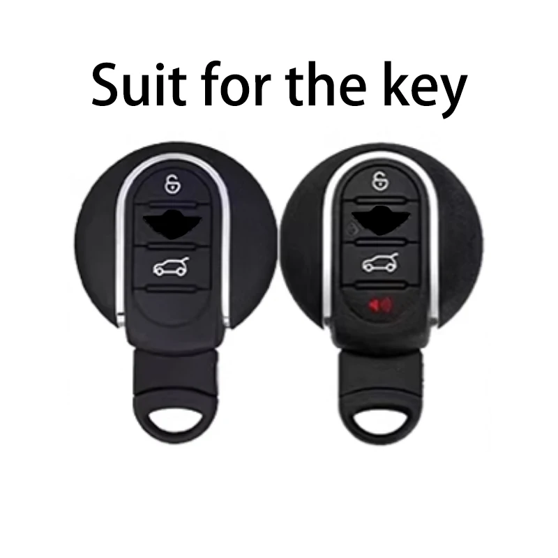 Gumowa obudowa na kluczyk Bmw Mini 3 4 przyciski do Cooper F55 F56 F57 F54 F60 JCW Clubman Countryman Smart Remote Key Cover Akcesoria