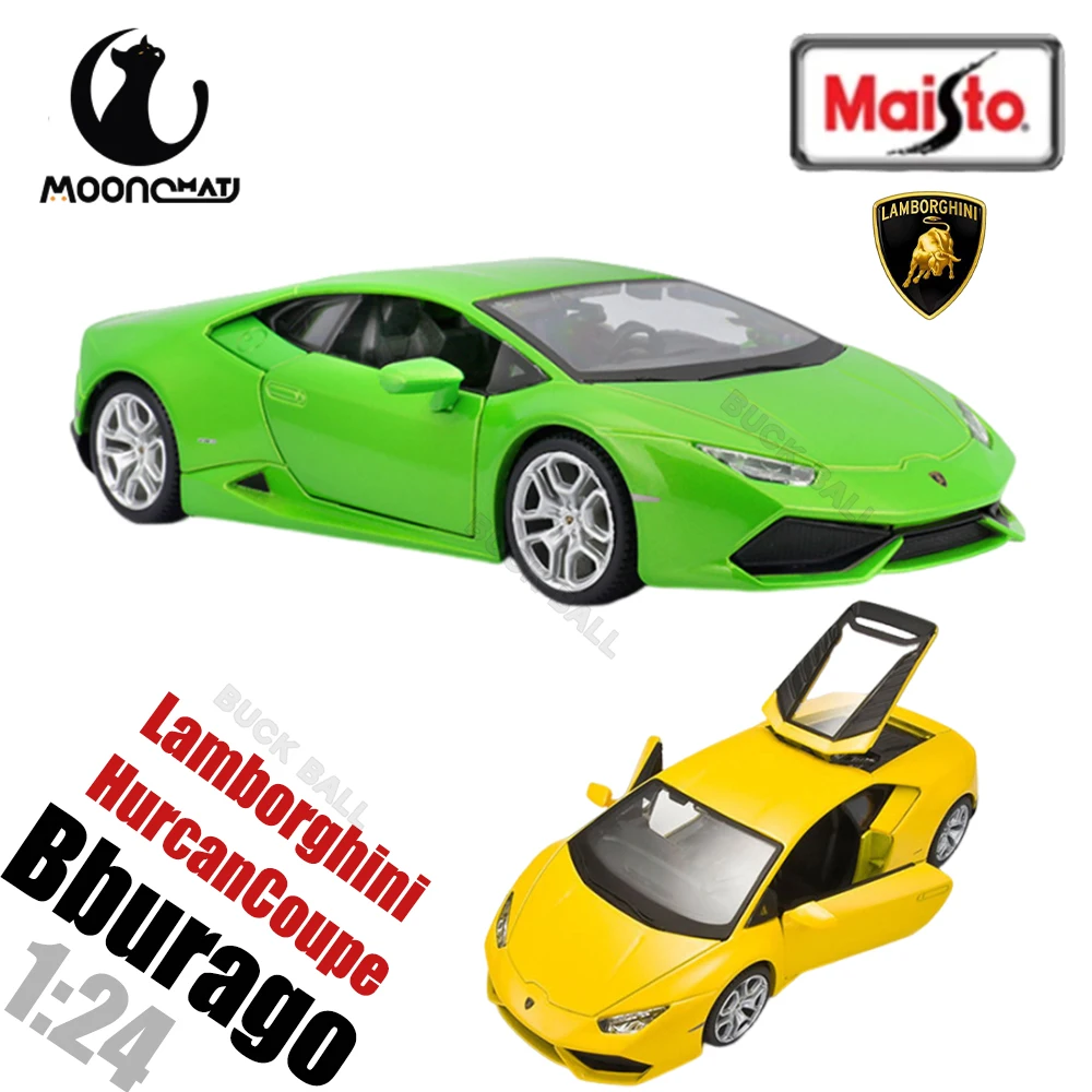 

1:24 Maisto Lamborghini HurcanCoupe Model Alloy Car Die Cast Sports Car Collection Toy Luxury Vehicle Boy Birthday Gift