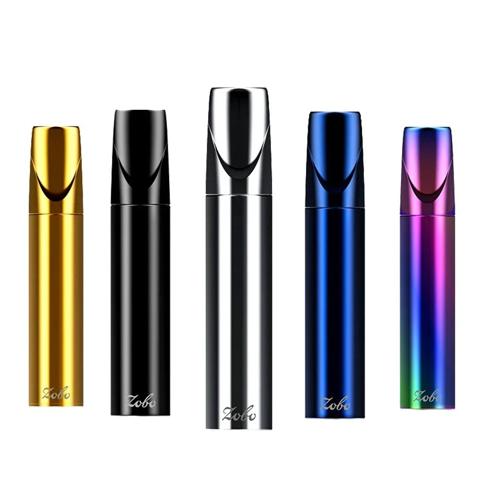 Portable Metal Cigarette Filter Holder:Reduce Tar and Washable - Reused Thick Thin Cigarettes Universal Smoking Tools