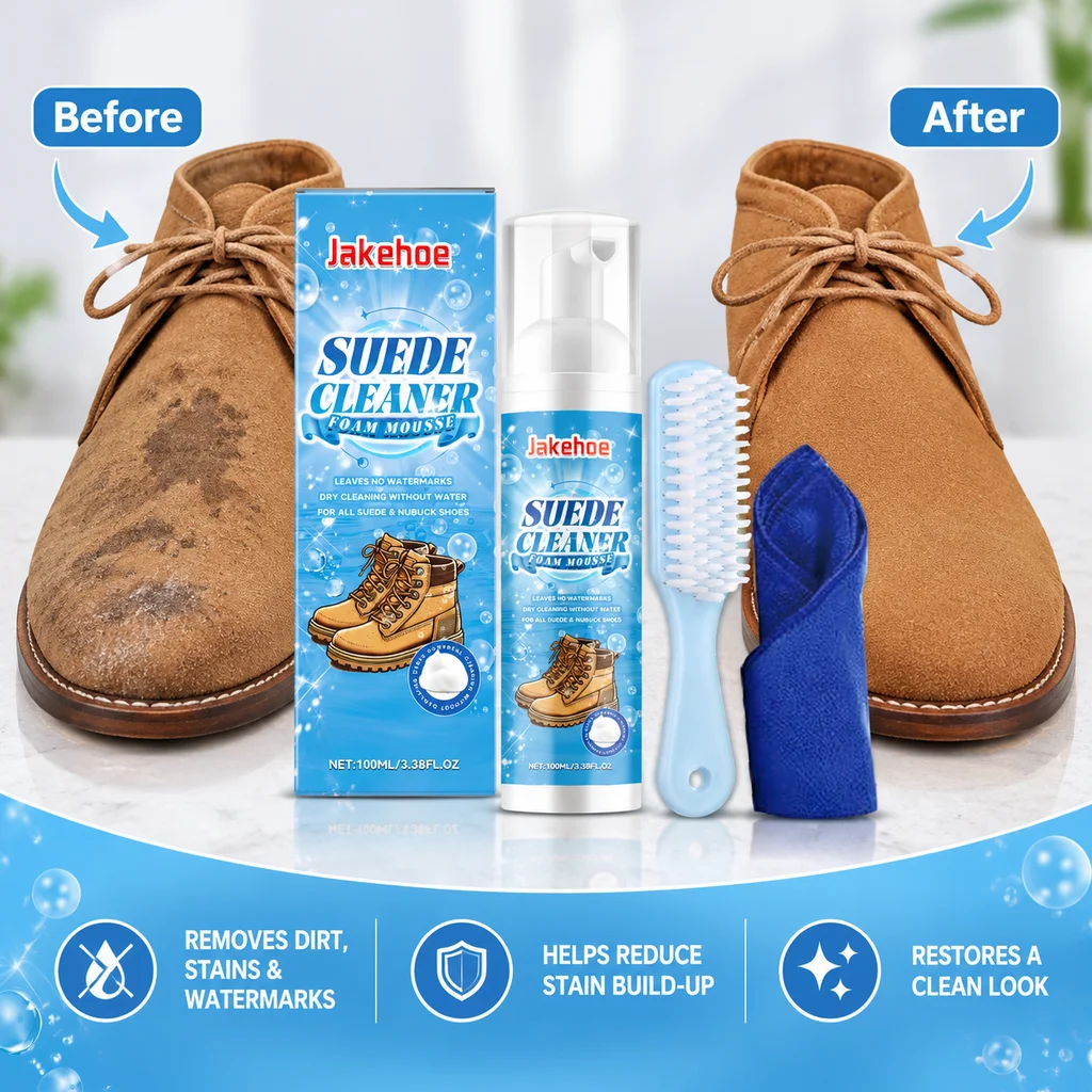 مجموعة رغوة تنظيف جلد الشمواه  - مراجعة Sneaker Cleaner وسعره