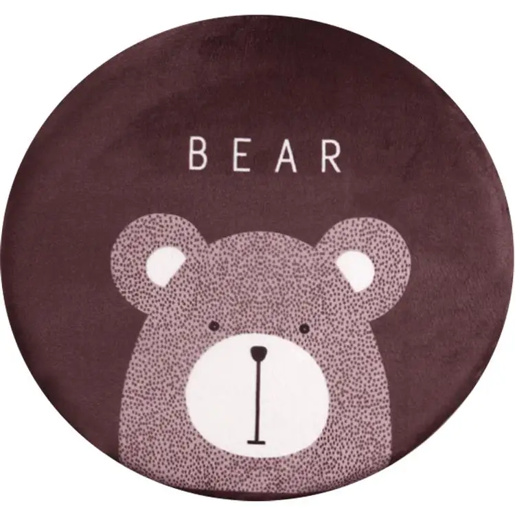 

Cartoon Memory Foam Chair Pad round Sponge Cuion Anti-Slip Children's Chair Mat Modern Simple Sle Office Chair Pad