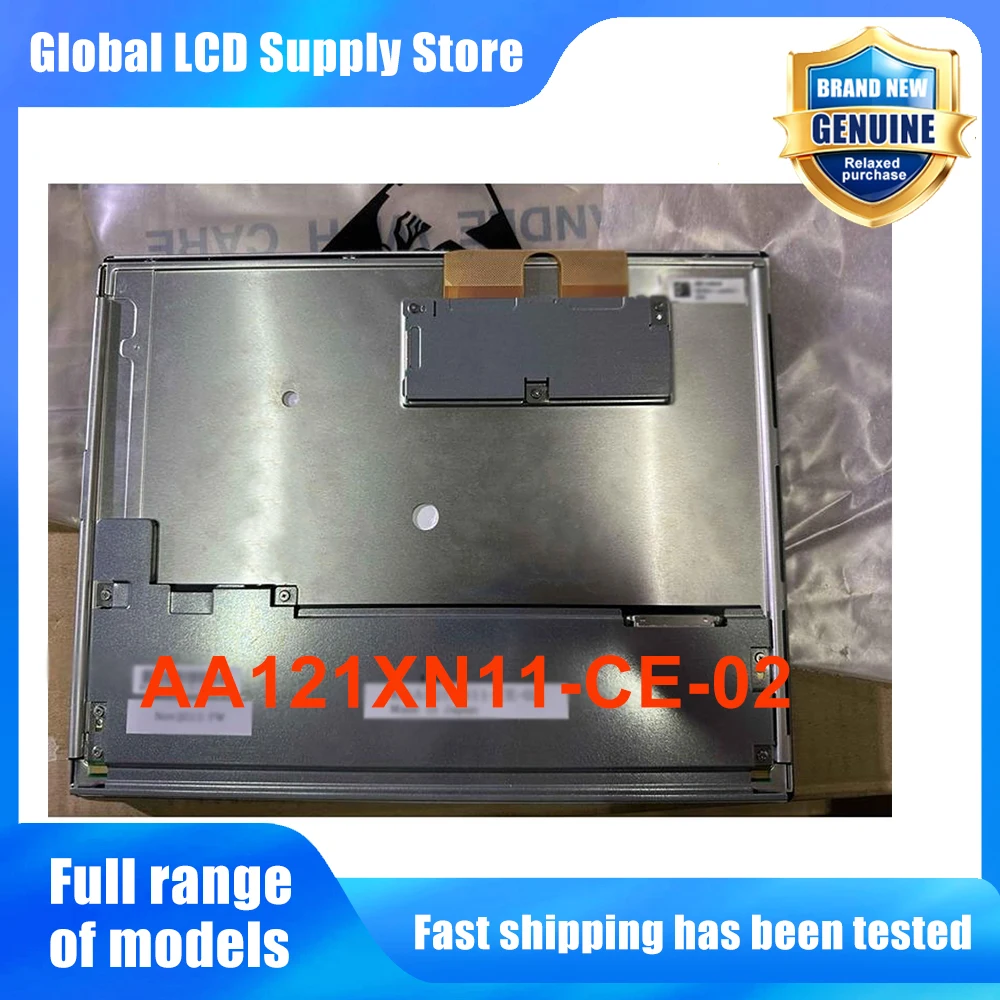 AA121XN11-CE-02 12.1 Inch 1024*768 LCD Screen Display Panel Replacement for Industrial HMI Medical Device Display Monitor