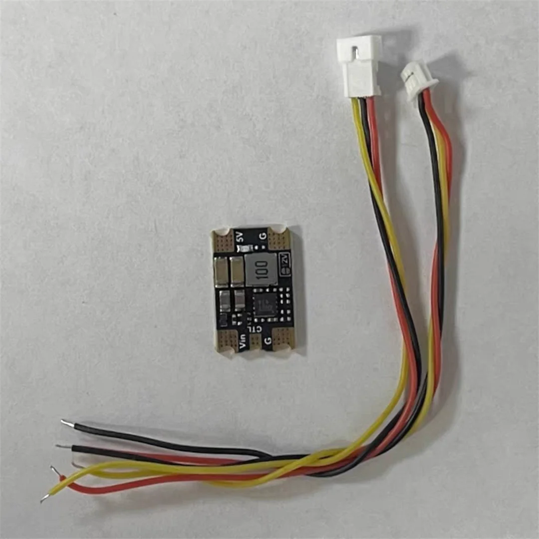 O4 standard version BEC voltage reduction module 5V/12V two choice 3A output 3s-6s input star ring light strip