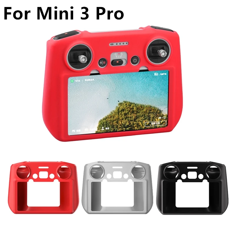 Silicone Sleeve Protective Cover For DJI Mini 3 Pro RC Remote Controller Anti-Scratch Anti-Scratch ,Drone Accessories