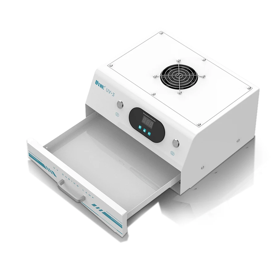 

UV-3 Glue Curing Lamp Machine Fast Curing Light for Mobile Phone Motherboard UV Curing Light Box Mobile Phone Repair Machine