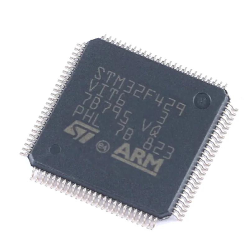 Brand New Original Stm32F429Vit6 Lqfp-100 Arm Cortex-M4 32-Bit Microcontroller-Mcu