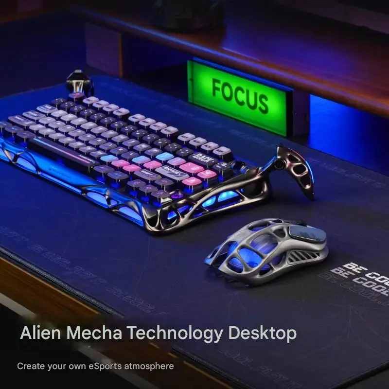 Gravastar Mouse Wireless PAW3395 Ergonomic Senior Battery RGB Hollow Bluetooth Three-Mode Magnesium Alloy E-Sports Gaming Mouse