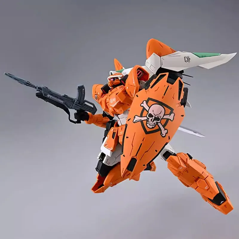 Bandai-figura de acción de GUNDAM MOBILE GINN MIGUEL AYMAN, modelo de ensamblaje personalizado, juguetes originales, regalos coleccionables para niños