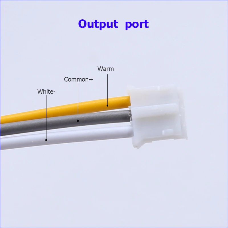 LED Driver Current 220mA 12-24W/24-40W SMD PCB light Ceiling Power Supply Double color 3Pin lighting transformers AC165-265V