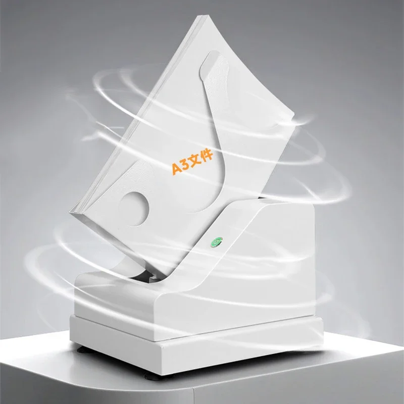 HD2303 Electric A3/A4 Paper Vibrating Machine - Automatic Paper Clamping And Sorting Finishing Machine for Office Use