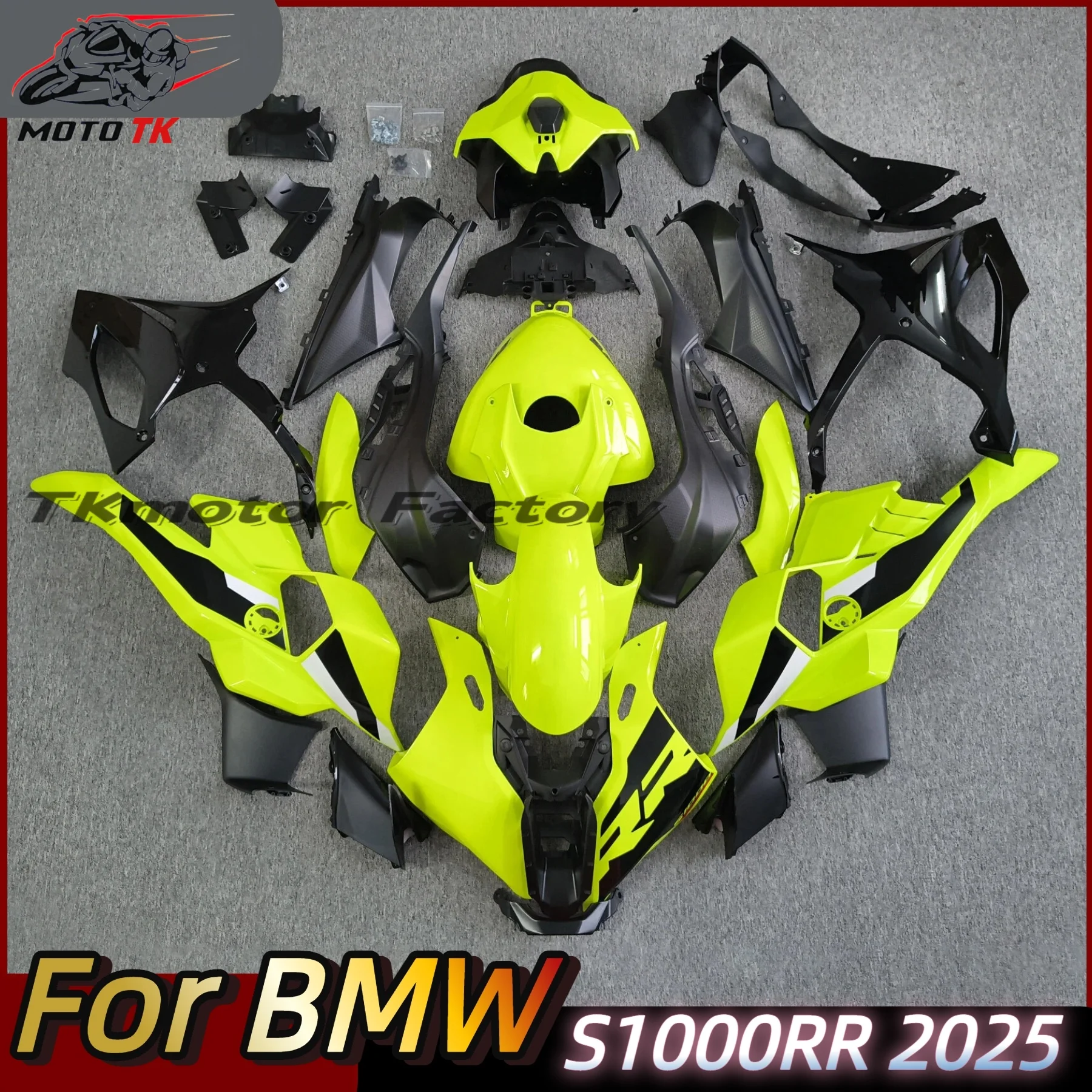 

The new ABS fairing is suitable for BMW S1000RR 2025 body kit fairing in red blue and white