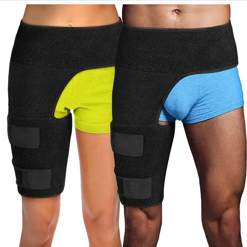 1 PCS Sciatica Nerve Pain Relief Thigh Compression Brace For Hip Joints Arthritis Groin Wrap Brace Protector Belt Legwarmers New