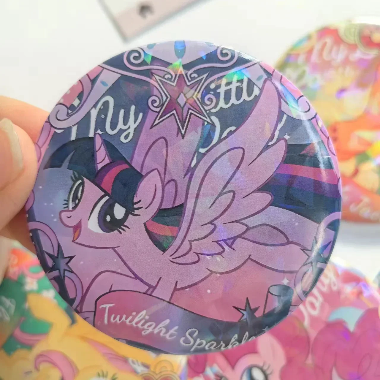  Kawaii Anime My Little Pony Anstecknadeln Emaille-Broschen Niedliche Abzeichen für Rucksäcke Schmuck Fans Geschenke Accessoires Dekoration – Detail 8