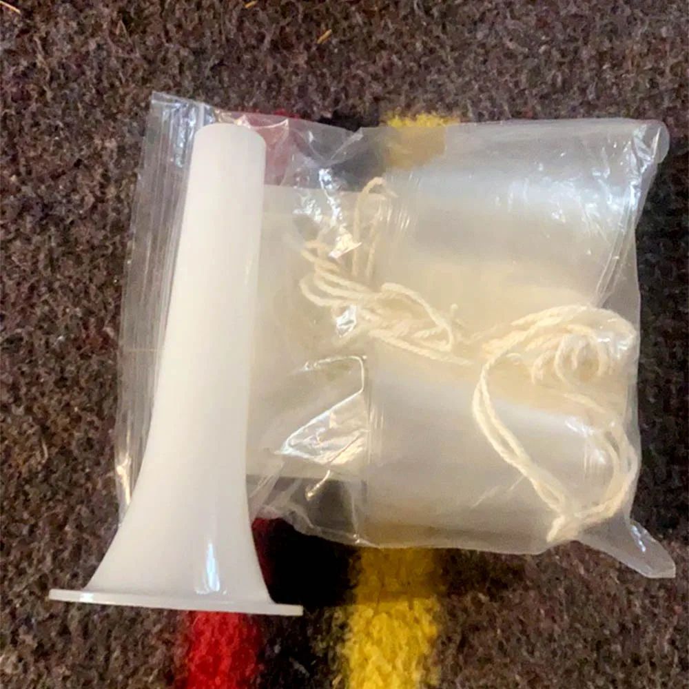 Width 50mm Plastic Sausage Casing Meat Packing Tools Homeuse Sausage Maker For Meat Grinder Machine  Kitchen BBQ Tools