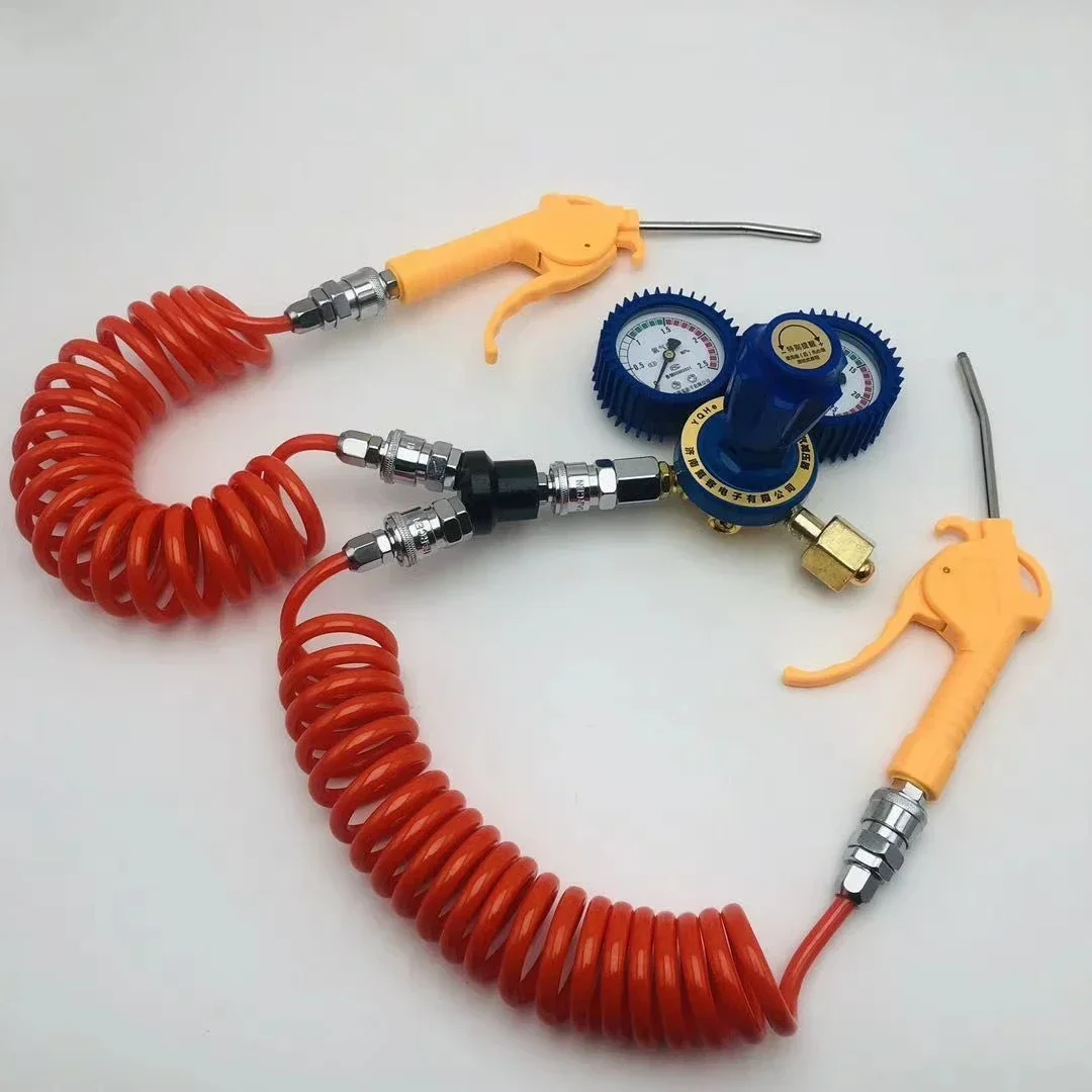 High Pressure Helium Pressure Reducing Valve Low Pressure Valve  Accessories Flushing Balloon Single Gauge Double Gauge