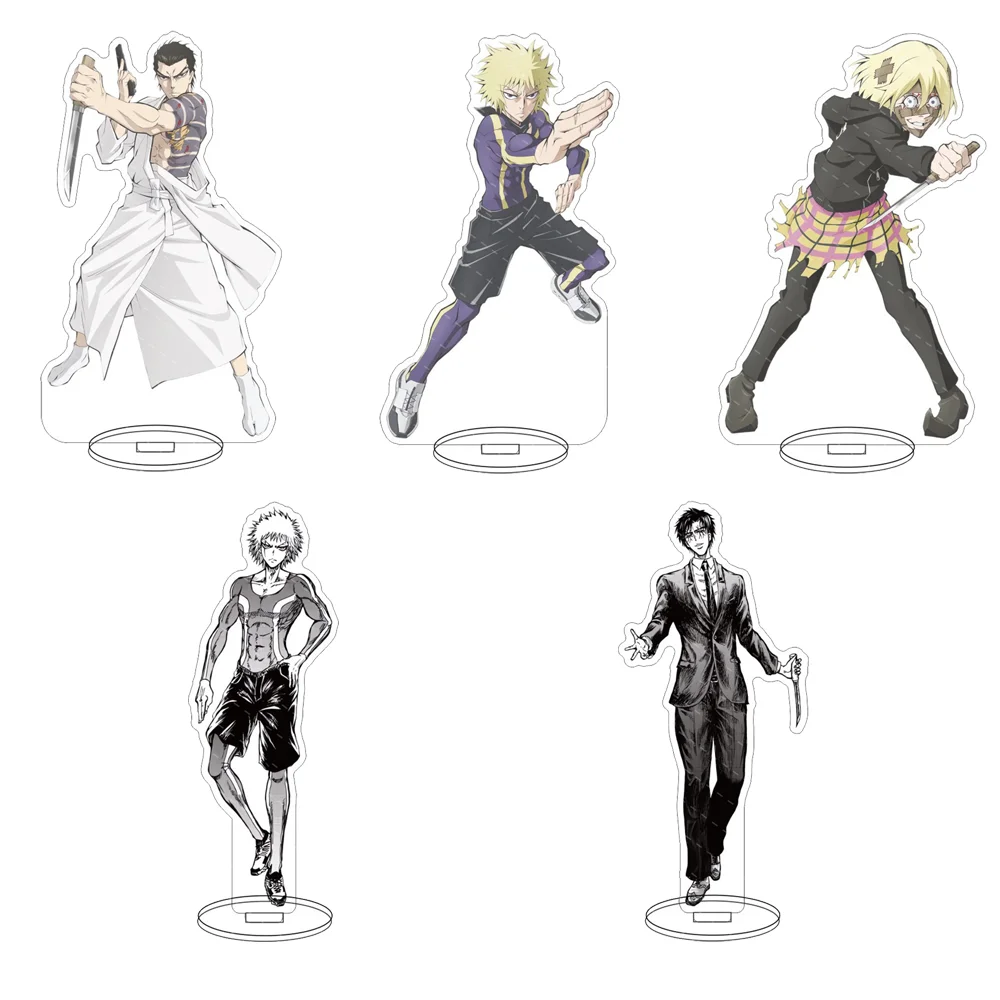 15CM New Anime Ninja to Gokudou Character Cosplay Figure Acrylic Stand Model Gift Ornament Decoration Accesorios Goods