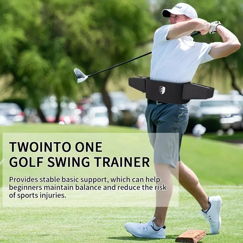 

Golf Waist Strap Portable Golf Swing Waist Assist Outdoor Golf Training Equipment Gesture Alignment Practice Tool For Golf