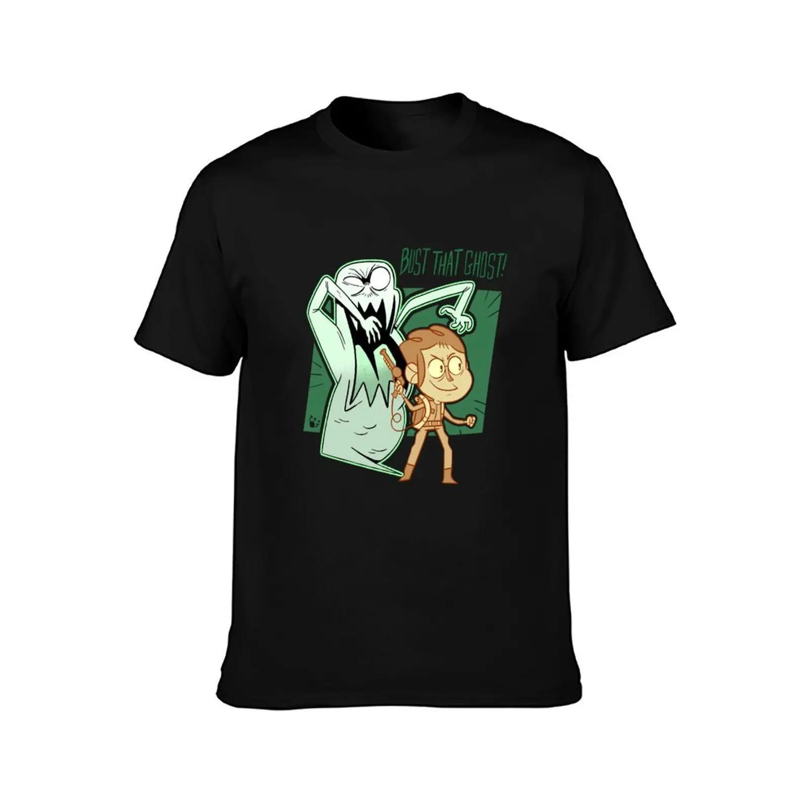 Bust That Ghost! T-Shirt Casual Pattern Print Tee Shirt T-Shirt