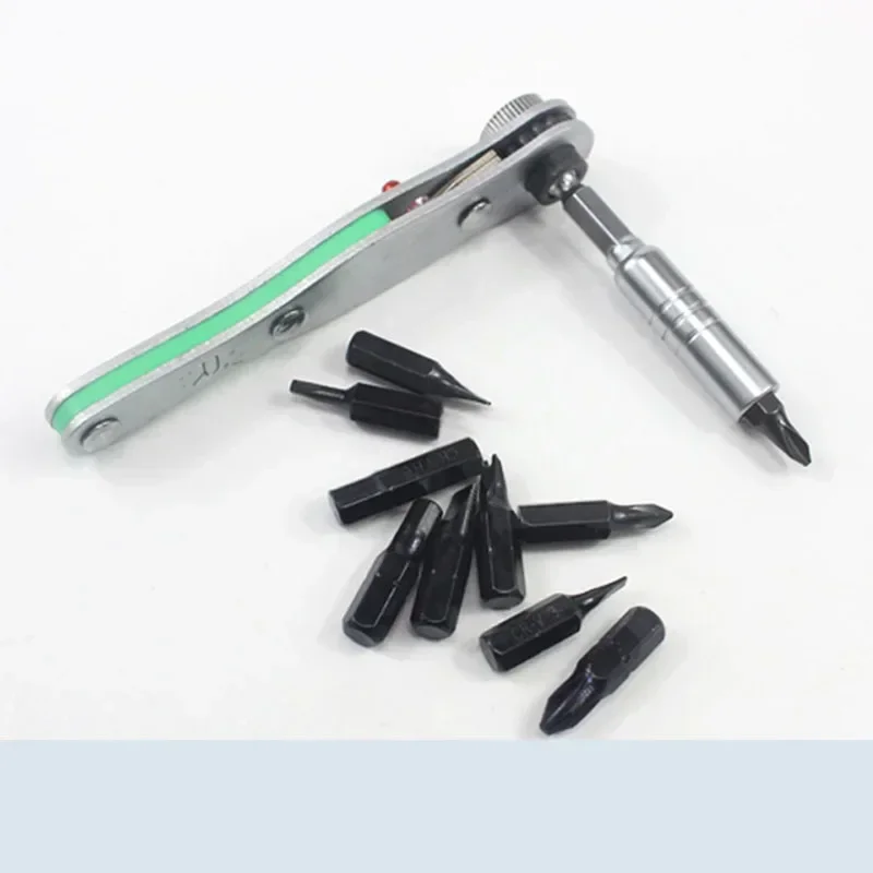 Mini Portable Ratchet Screwdriver Set for Household Electrical Appliances Repair Tool Wrench Repair Kit Hex Screwdriver 12 in 1