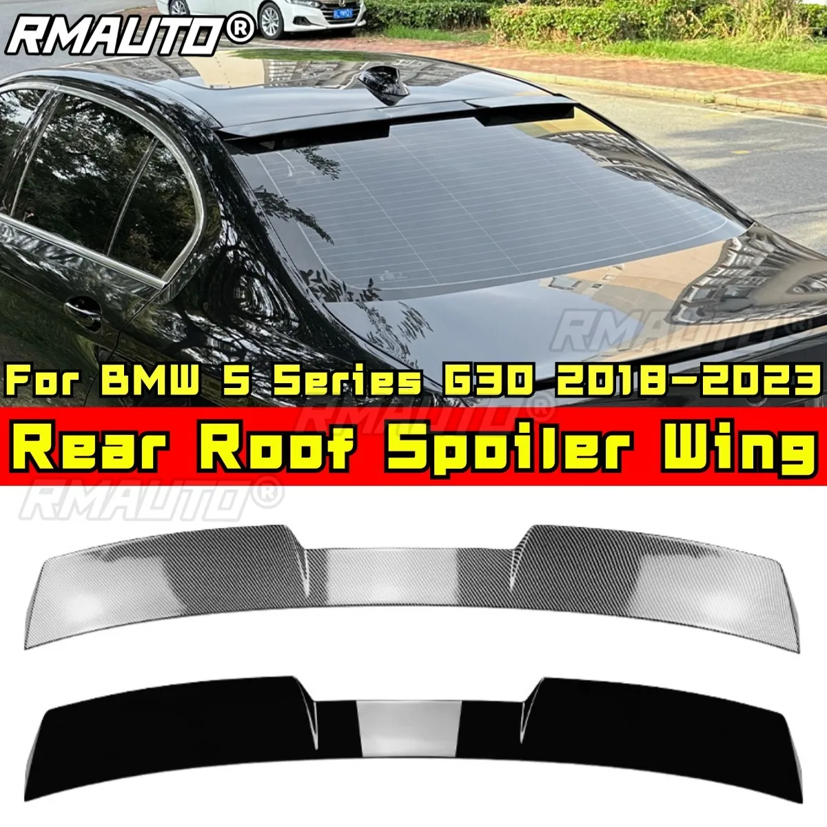 

For BMW 5 Series G30 Body Kit Rear Roof Spoiler Rear Roof Wing for BMW 5 Series G30 2018-2023 Car Accessories