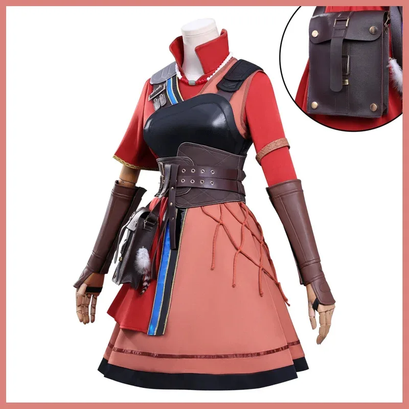 أنيمي لينغ قفص II أولان مايدو تأثيري حلي INCARNATION 2 صدرية الخصر حقيبة الدعامة سترة شعر مستعار امرأة هالوين الدعاوى ؛ 3'v ، 6.h