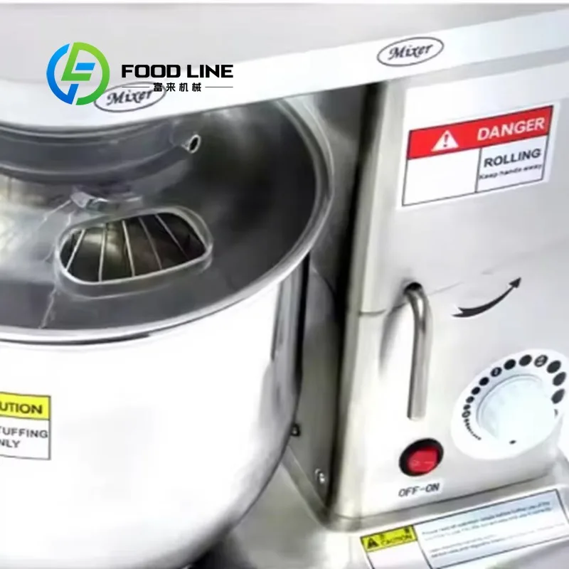 

7L/10L Stainless Steel Multi-Function Mixer Dough Kneader Filler Egg Whisk Cream Machine Baking Kitchen Equipment Auto Shut-Off