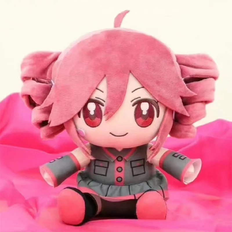 Hot Kasane Teto Plush Toy Soft Doll Stuffed Plushies Figure Anime Cosplay Cartoon Birthday Present Christmas Gift for Fans