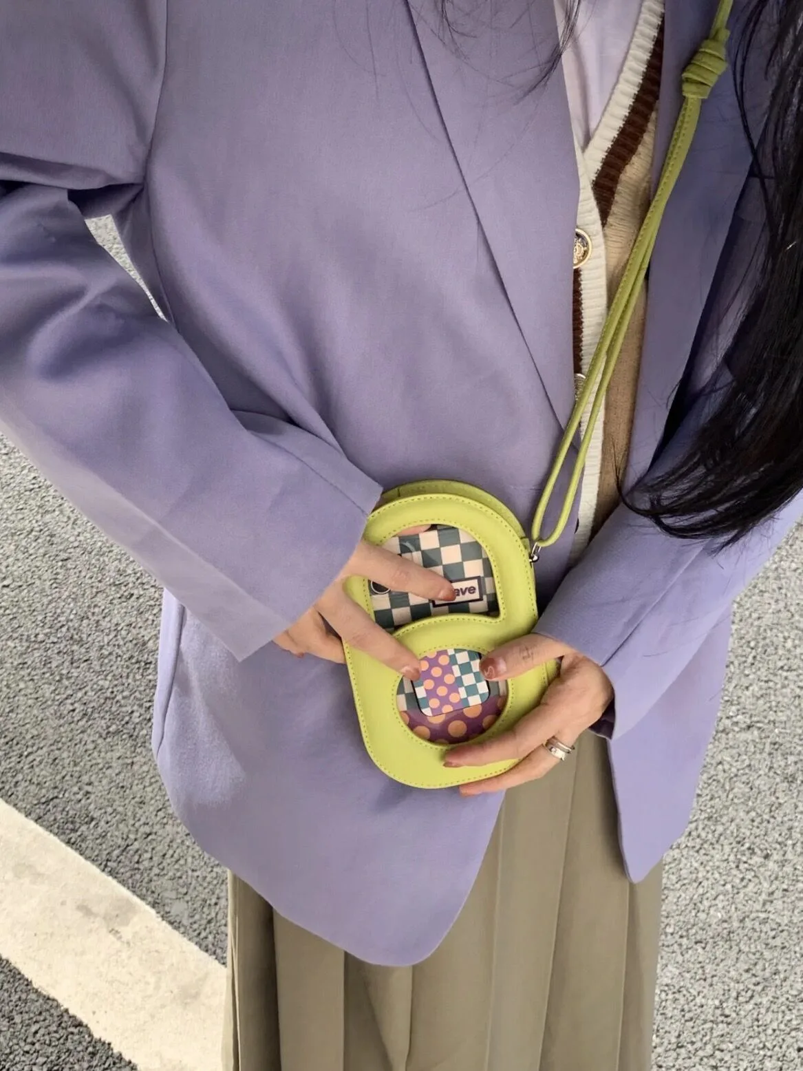 Dame Mini Anti-Diebstahl-Handy tasche kleine Umhängetaschen Sommer Pu Leder weiblich aushöhlen Geldbörse Tasche Einkaufs tüte