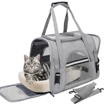 Airline-Ready Soft Pet Carrier for Cats & Small Dogs 1