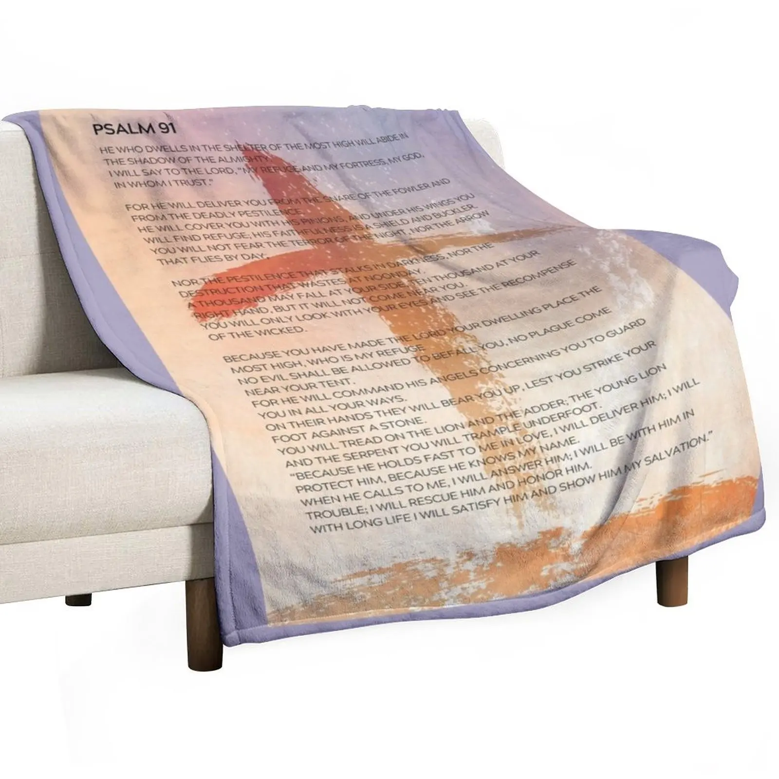 

Psalm 91 Abstract Painting 2 Throw Blanket Bed covers For Baby Thins Travel Blankets