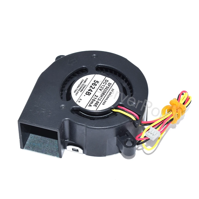 

New SF5020RH12-06E DC 12V 210MA 50x50x20mm 3 Lines Server Projector Fan