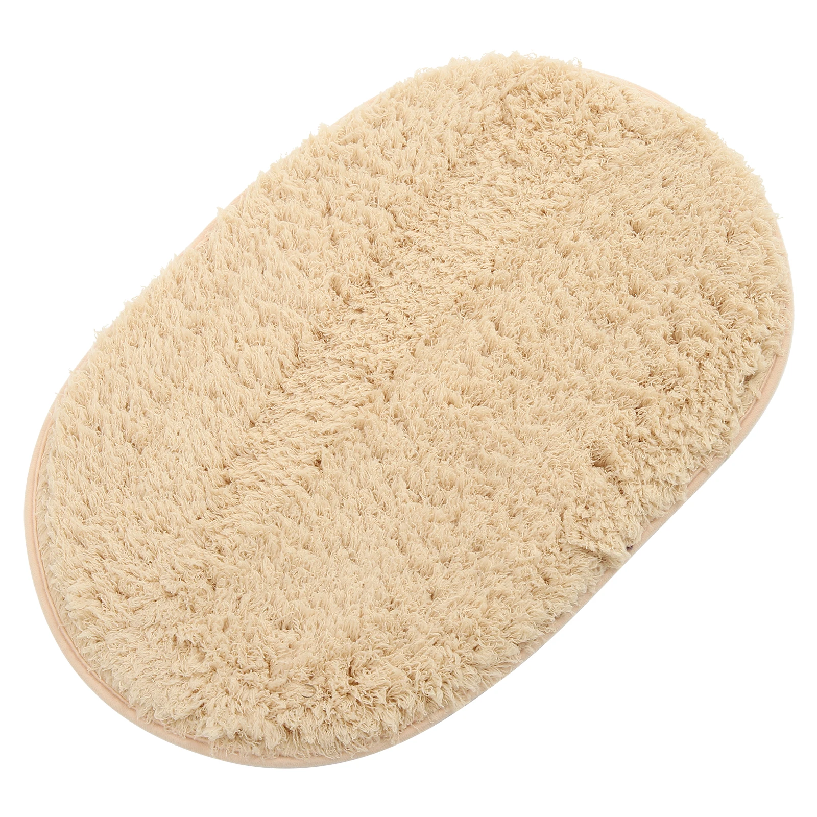 

Oval Premium Lamb Wool Floor Mat Non Slip Entryway Rug Household Door Mat Wear Resistant Decorative Ground Carpet for Bedroom