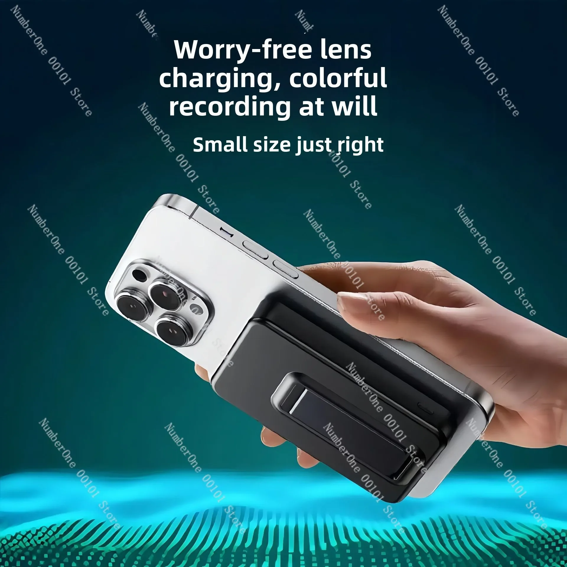 o Magnetic power bank, wireless 15W fast charging ultra-thin