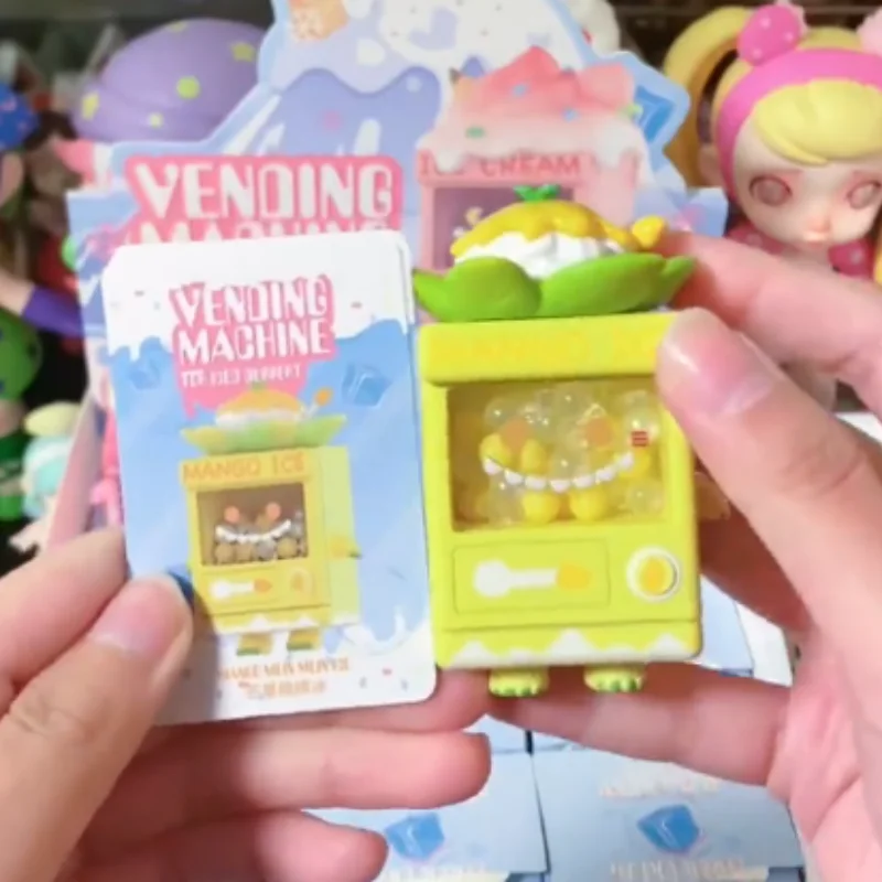 

Memories Vending Machine Dessert Ice Series Blind Box Toys Cute Decoration Mystery Box Model for Girls Birthday Gift