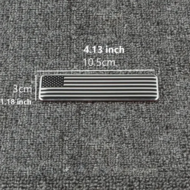 2 قطعة معدن أسود أمريكي الولايات المتحدة الأمريكية العلم خريطة شعارات سيارة جذع شعار شارة ملصق لاصق لامع ورائع لسيارة دراجة نارية اكسسوارات السيارات #2