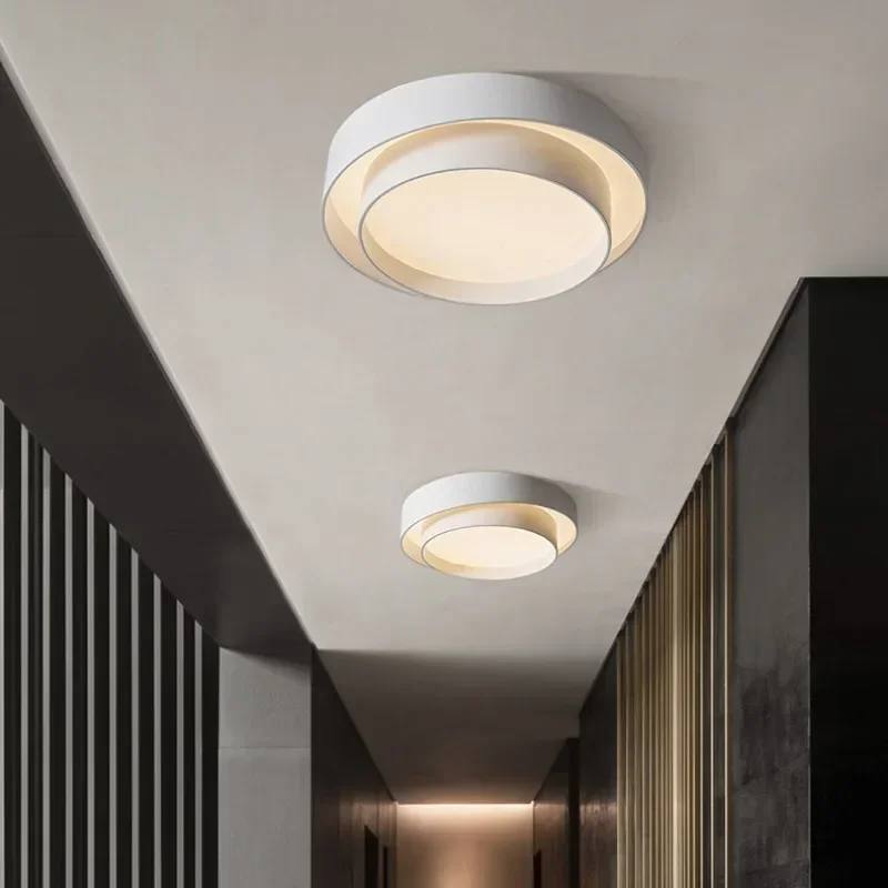 Modern Simple Bedroom LED Ceiling Light Ultra-thin Round Lighting Living Room Creative Dining Room Balcony Lighting
