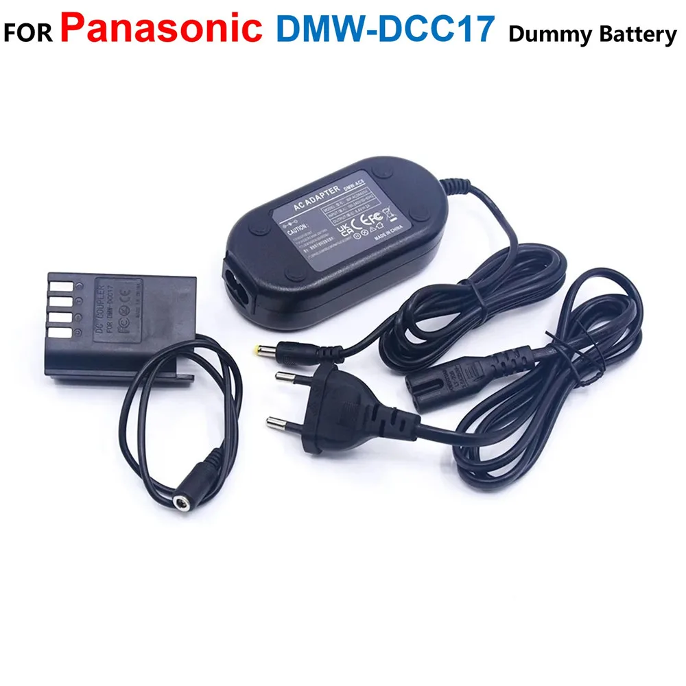 

DMW-AC8 AC Power Adapter Charger DMW-DCC17 DC Coupler DMW-BLK22 Fake Battery For Panasonic Lumix S5 DC-S5 DC-S5K Camera