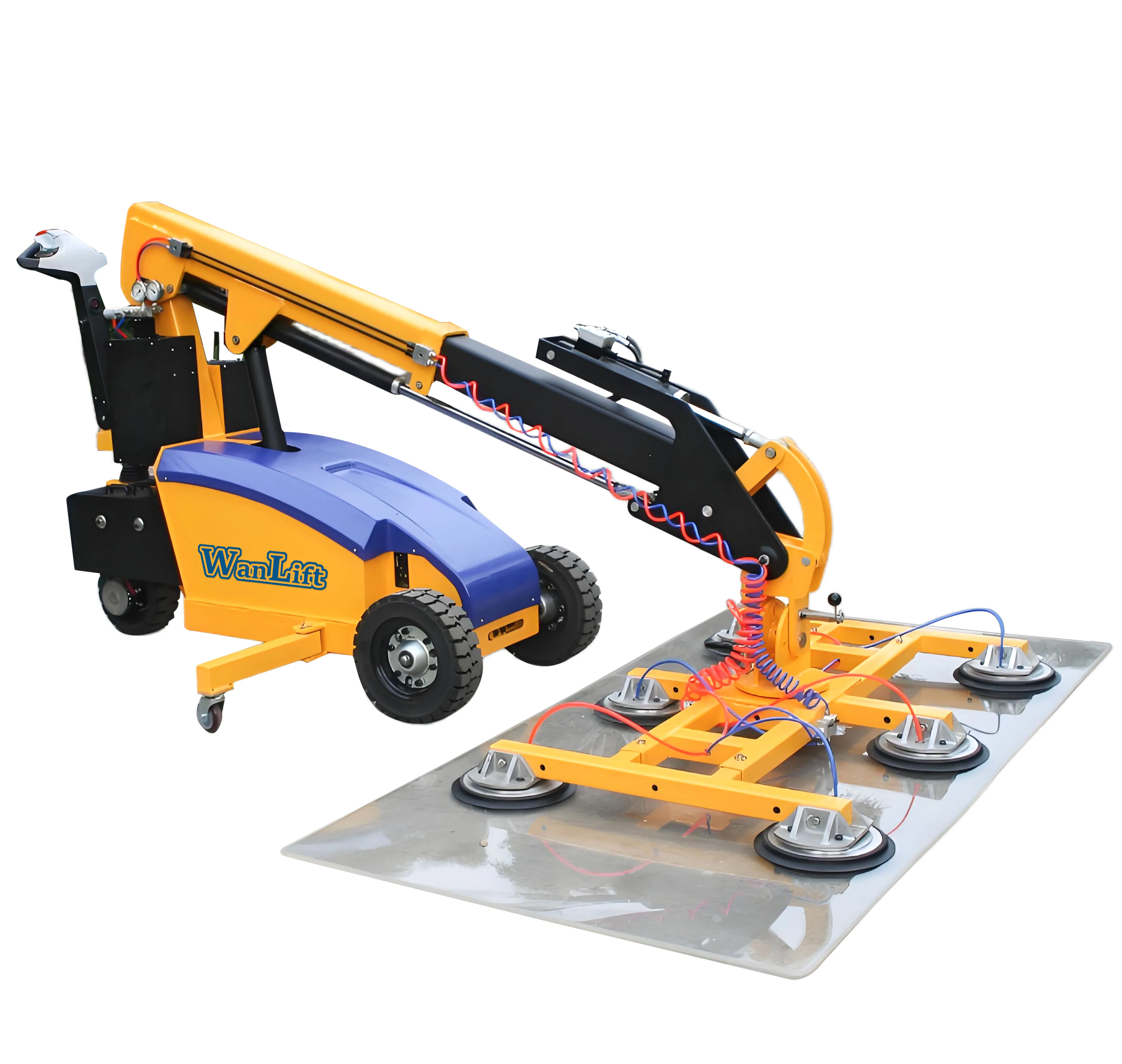 

Anna Europe Standard Electric Window Glass Sucker Lifting Manipulator Battery Mobile Vacuum Glazing Lifter Robot