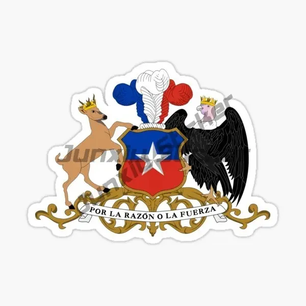 

Chile Flag Love Emblem Creative Stickers Car Motorcycle Laptop Bumper Truck Bicycle Car Accessories Vinyl Self-adhesive Decals