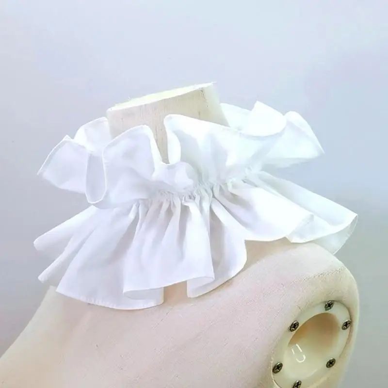 Collar chal dulce chal con volantes cuello isabelino accesorios medievales cosplay