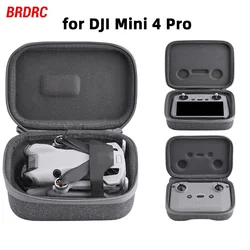 Storage Bag for DJI Mini 4 Pro Drone Portable Carrying Case RC 2/RC-N2 Controller Handbag Travel Box Drone Dustproof Accessories