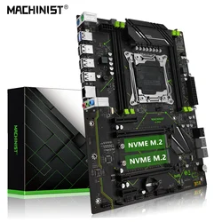 MACHINIST-placa base MR9A X99, LGA 2011-3, compatible con Xeon E5 2667 2666 V3 V4 serie CPU procesador DDR4 ECC RAM NVME M.2 SATA 3,0