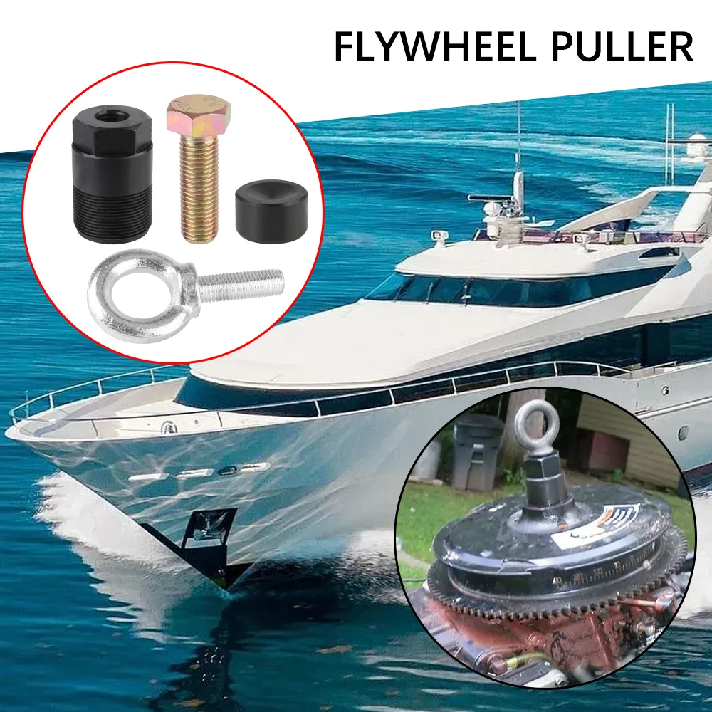 1 1/2"-16 Flywheel Puller For Mercury Mariner 91-849154T1 Flywheel Outboard Lift Ring Kit BTD028 Lift Ring Removal Tool